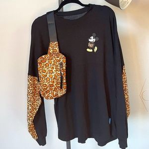Leopard Print Walt Disney World Spirit Jersey w/ Fanny Pack
